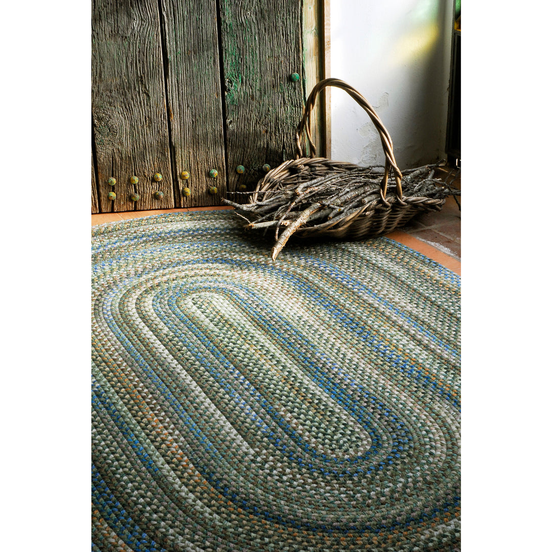 Pine Forest Oval Rug