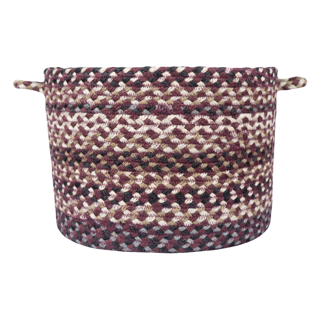 Aubergine Jute Basket