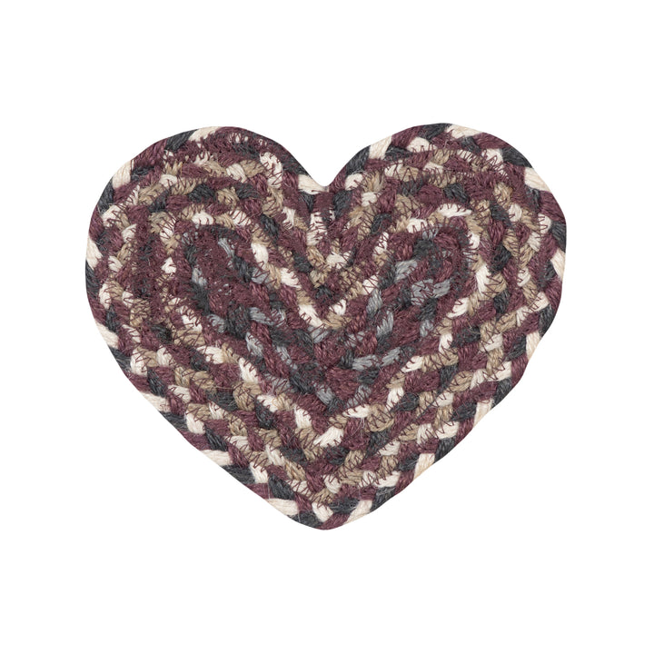 Aubergine Jute Table Runner