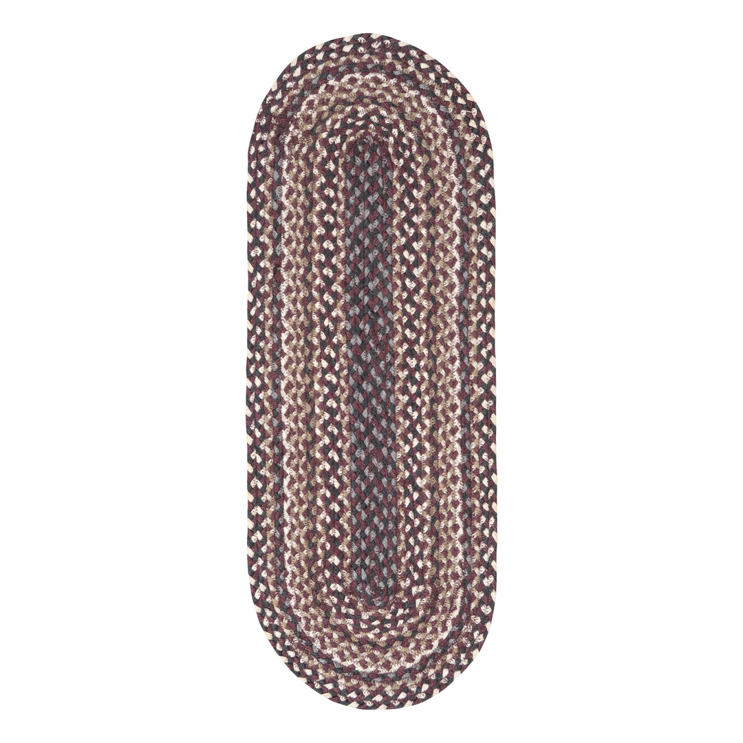 Aubergine Jute Table Runner
