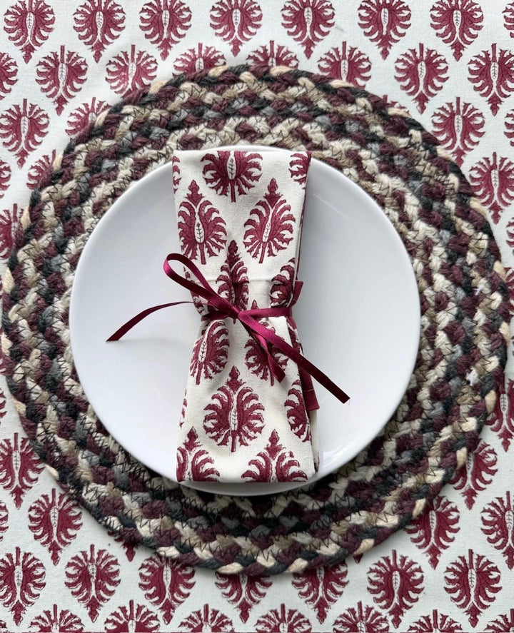 Aubergine Jute Placemats