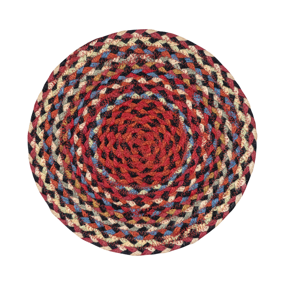 Cardinal Jute Coasters