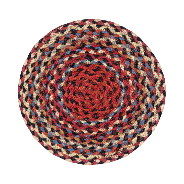 Cardinal Jute Coasters