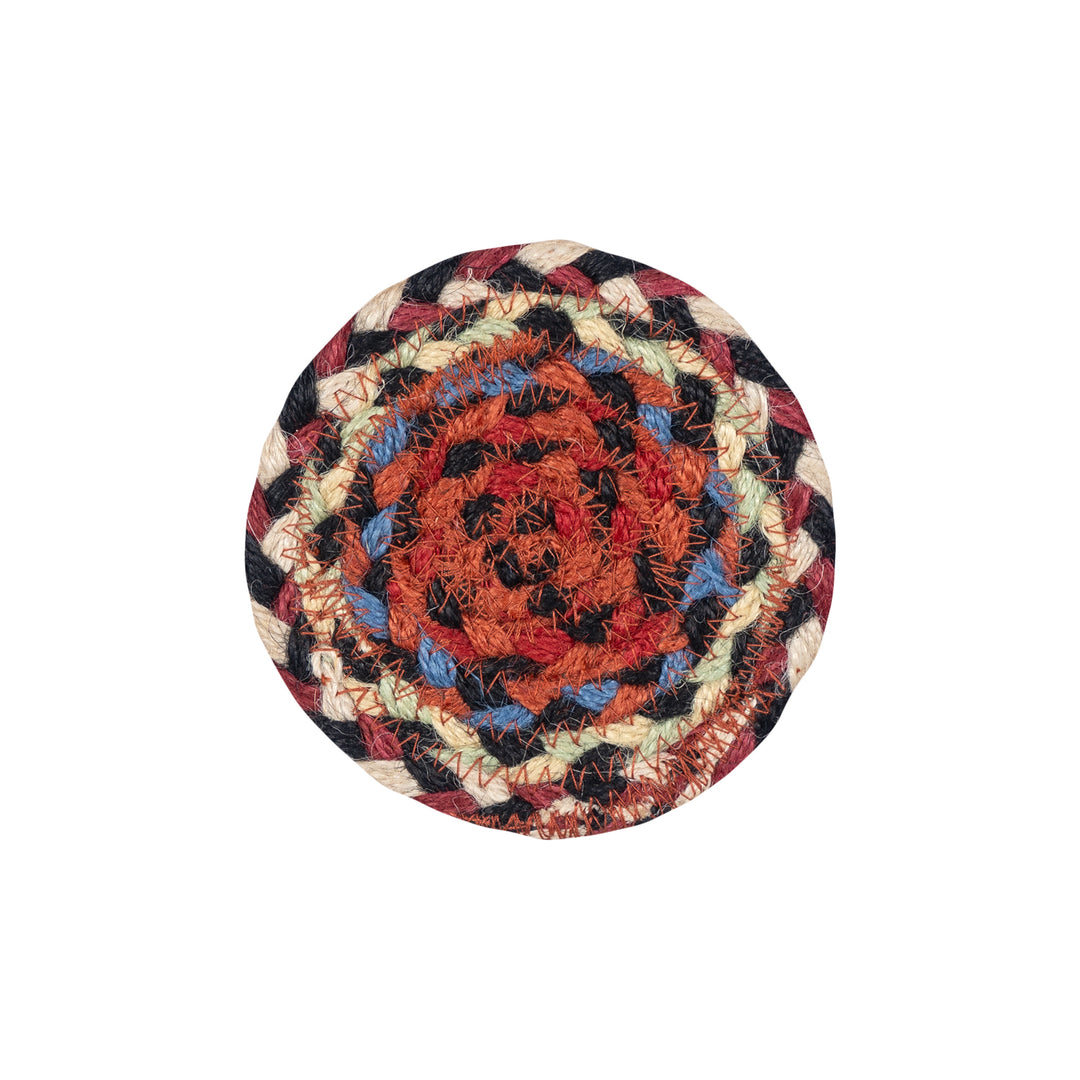 Cardinal Jute Coasters