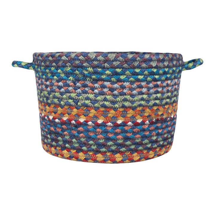 Carnival Blue Jute Basket