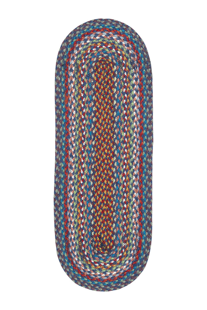 Carnival Blue Jute Mini Basket