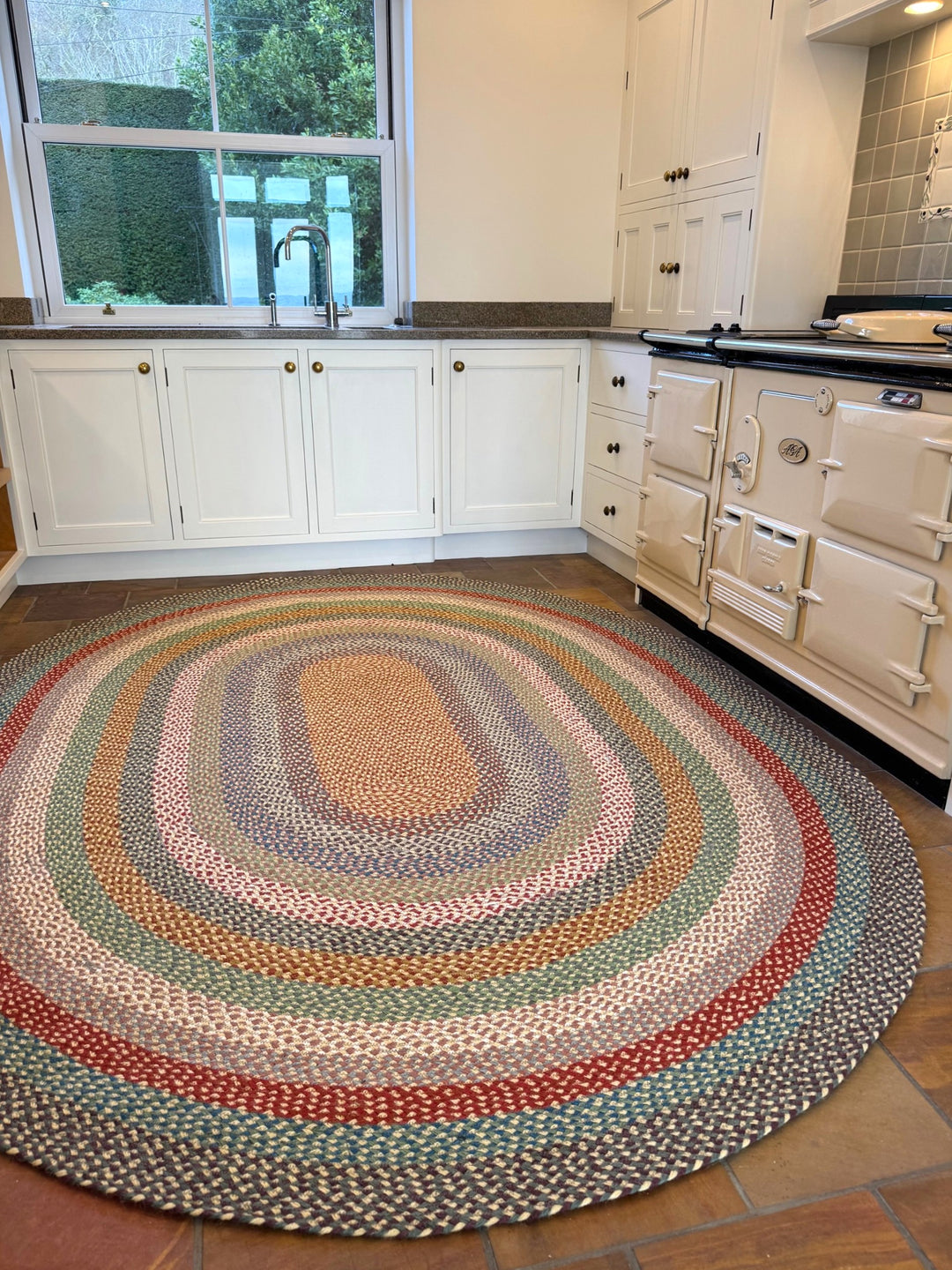 Carnival Oval Jute Rug