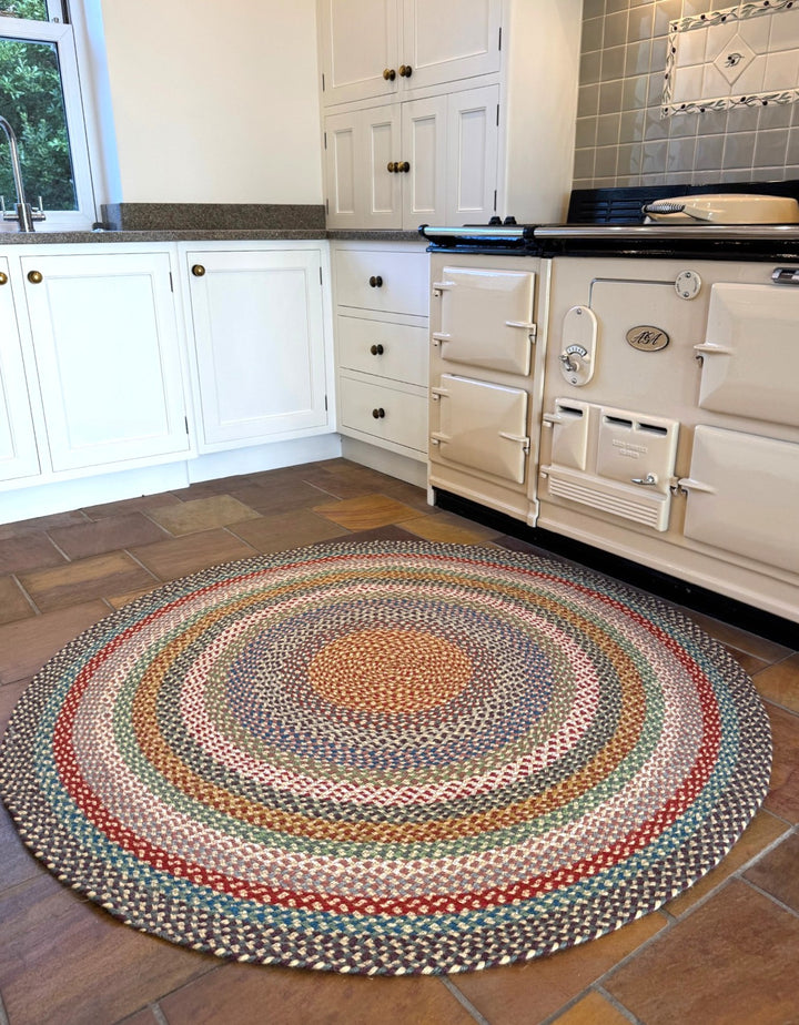 Carnival Oval Jute Rug