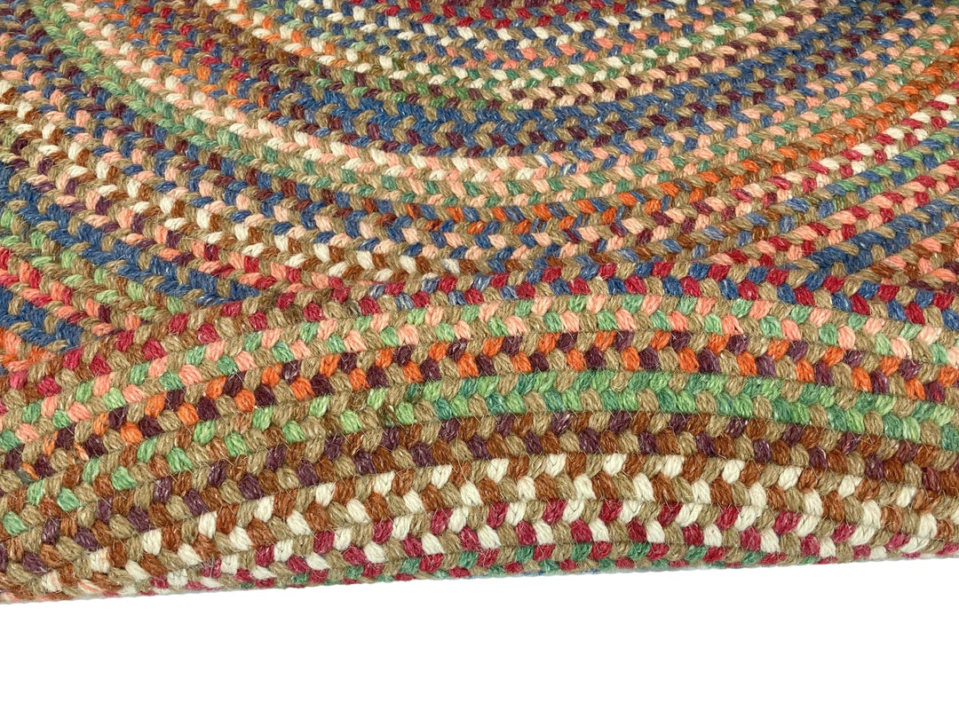 Cinnamon Oval Rug