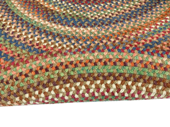 Cinnamon Oval Rug
