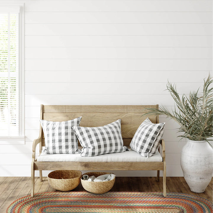 Cinnamon Oval Rug