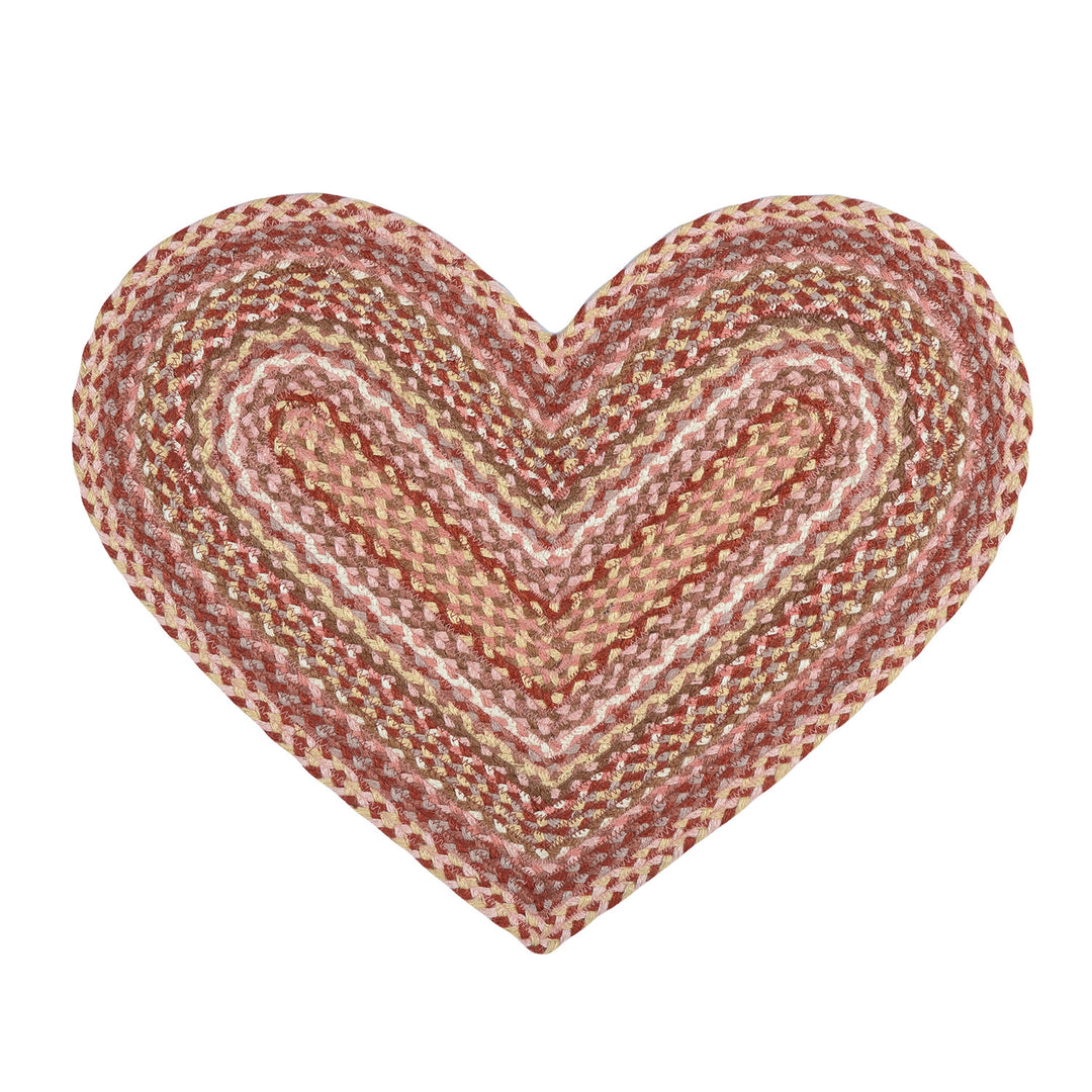 Coral Heart Rug