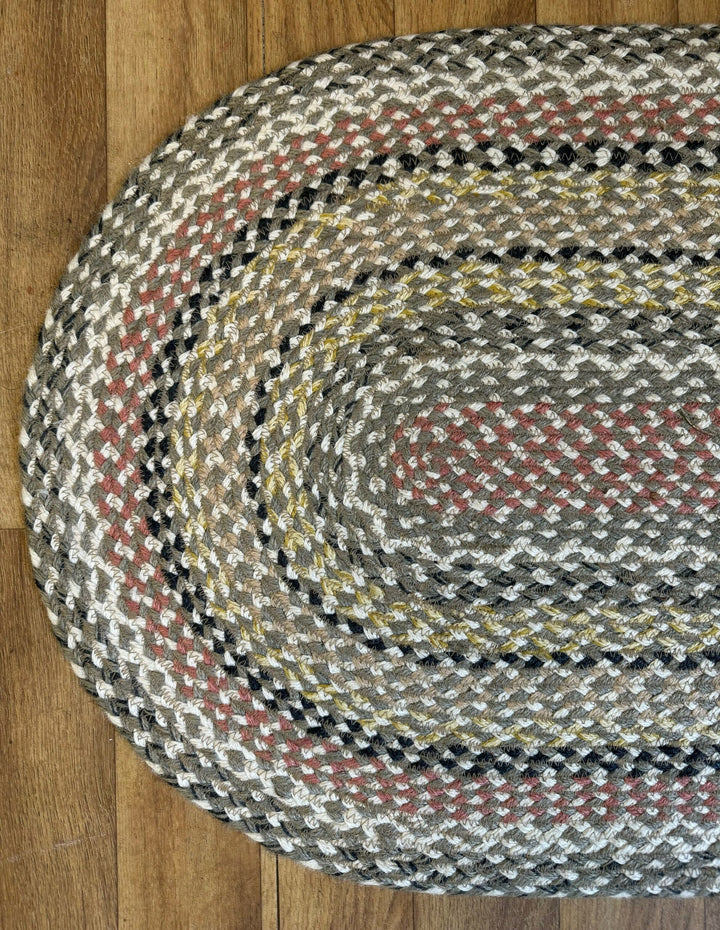 Granite Oval Jute Rug