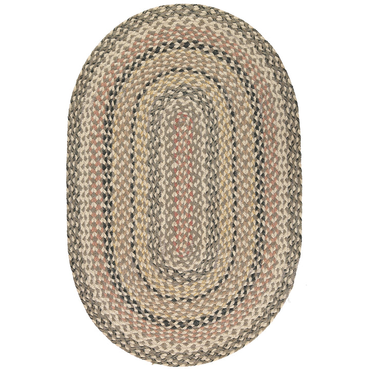 GraniteGranite Oval Organic Jute Rug
