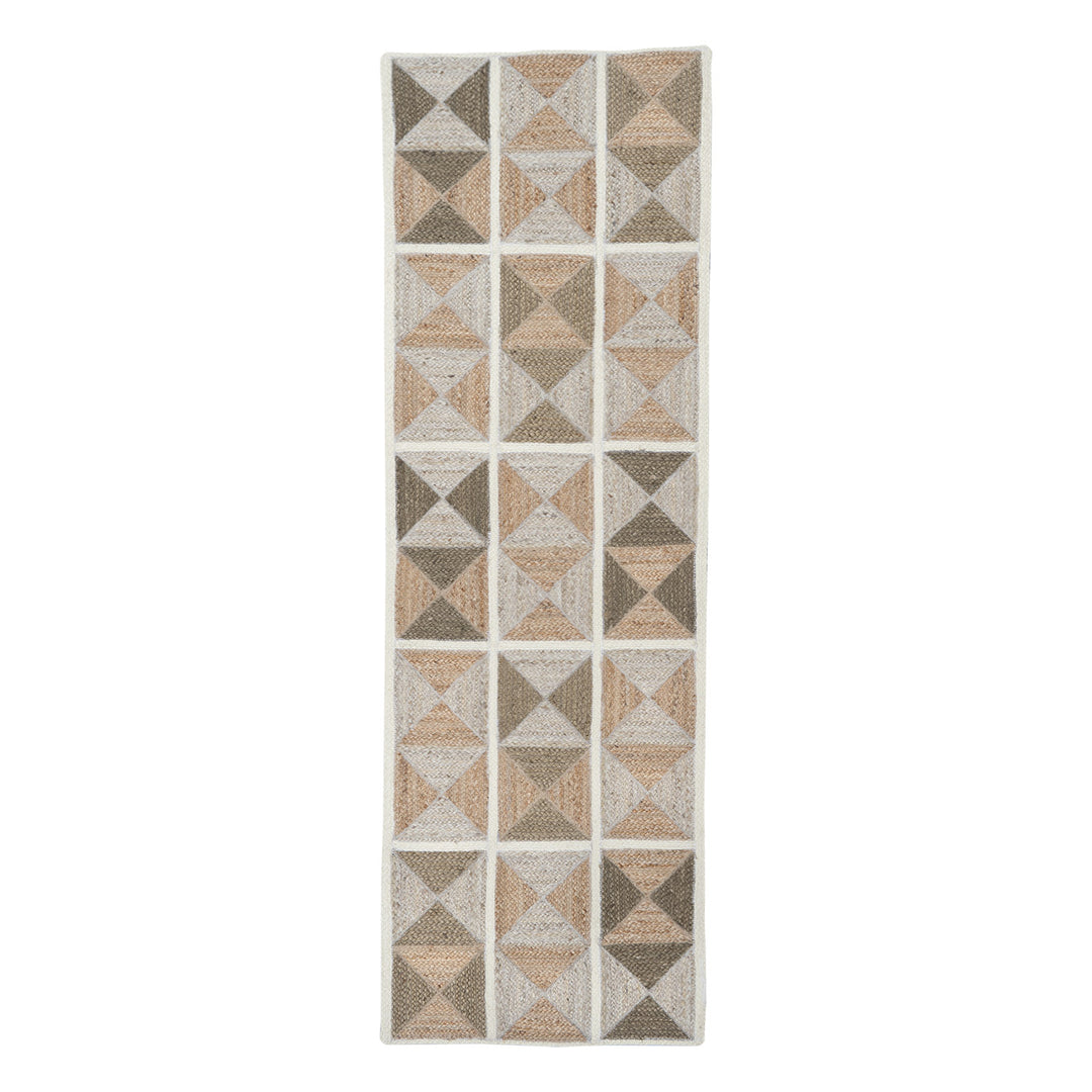 Natural Harlequin Jute Rug
