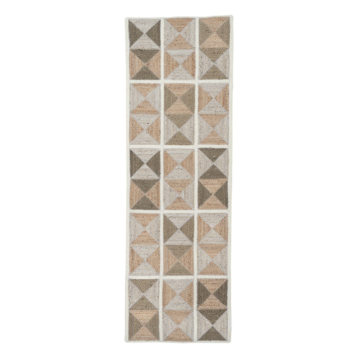 Natural Harlequin Jute Rug