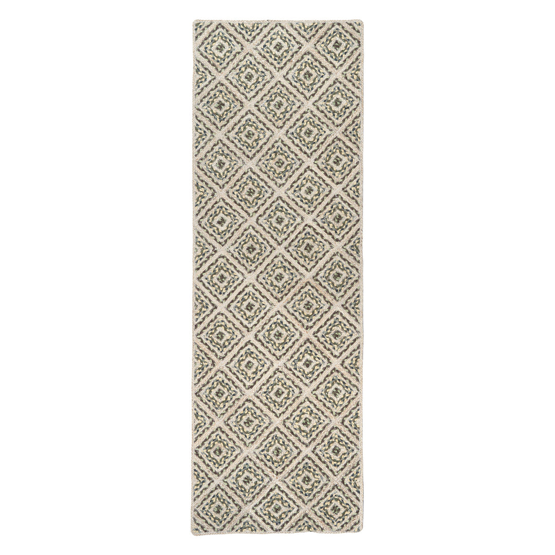 Hedgerow Mosaic Jute Rug