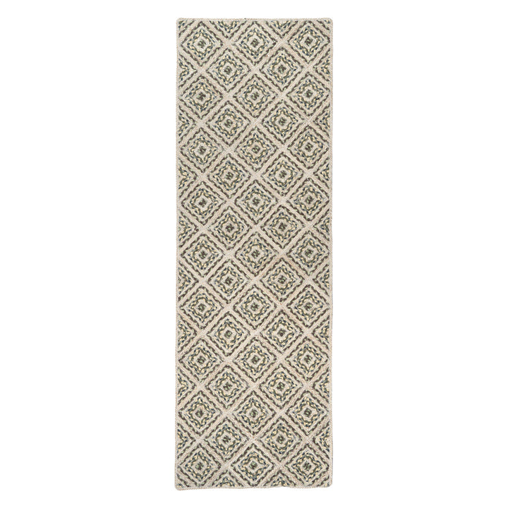 Hedgerow Mosaic Jute Rug