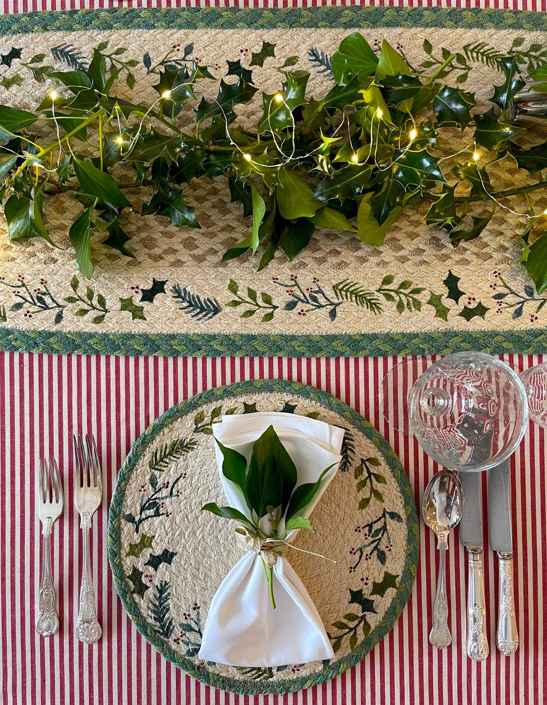 Christmas Jute Placemats