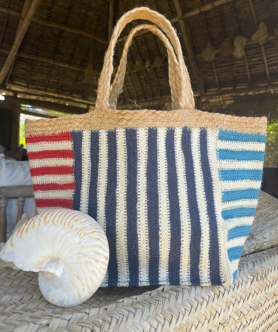 Navy Beni Bag Small
