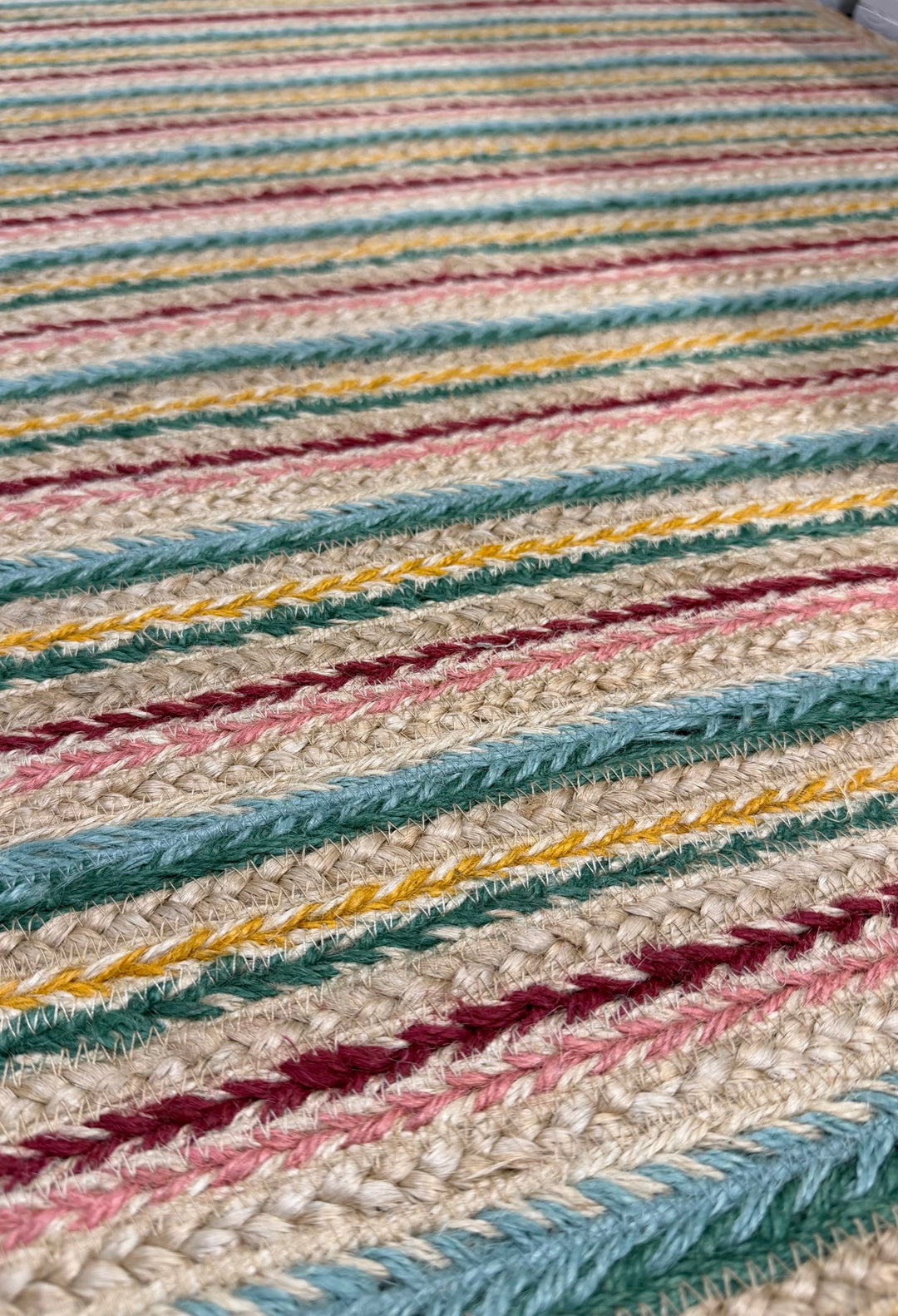 Ikat Jute Rug