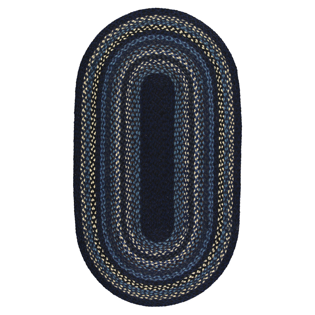 Indigo Oval Rug