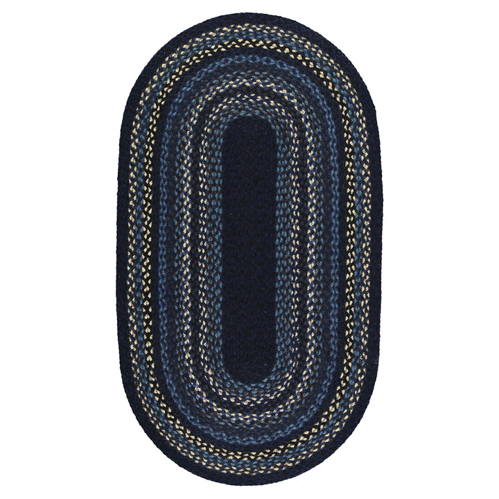 Indigo Oval Rug