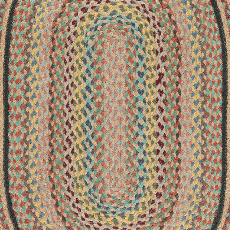 Kashmir Oval Rug