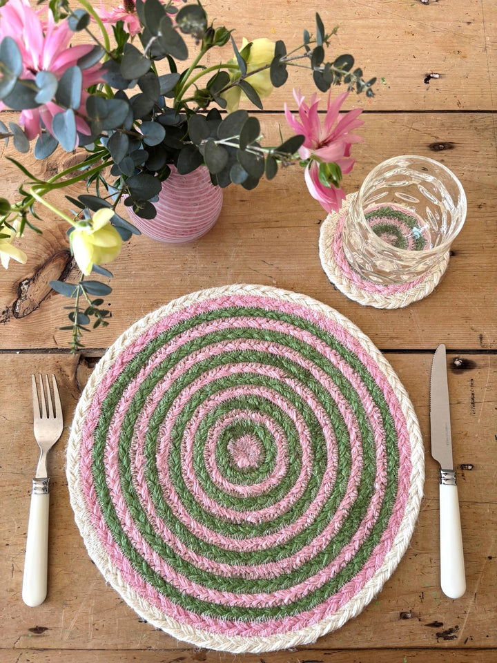 Kiwi Tulip Coasters