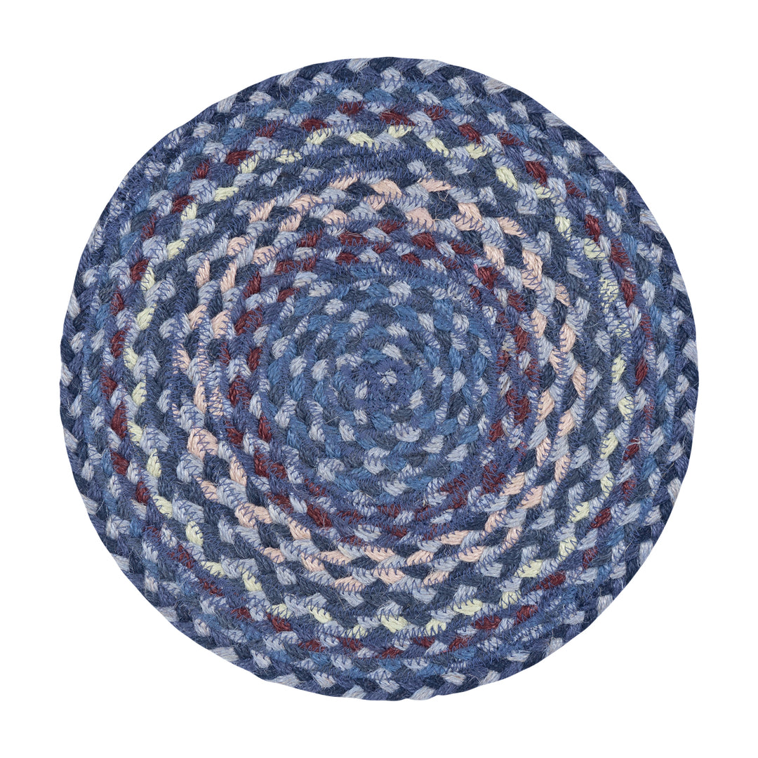 Lupin Jute Heart Coaster