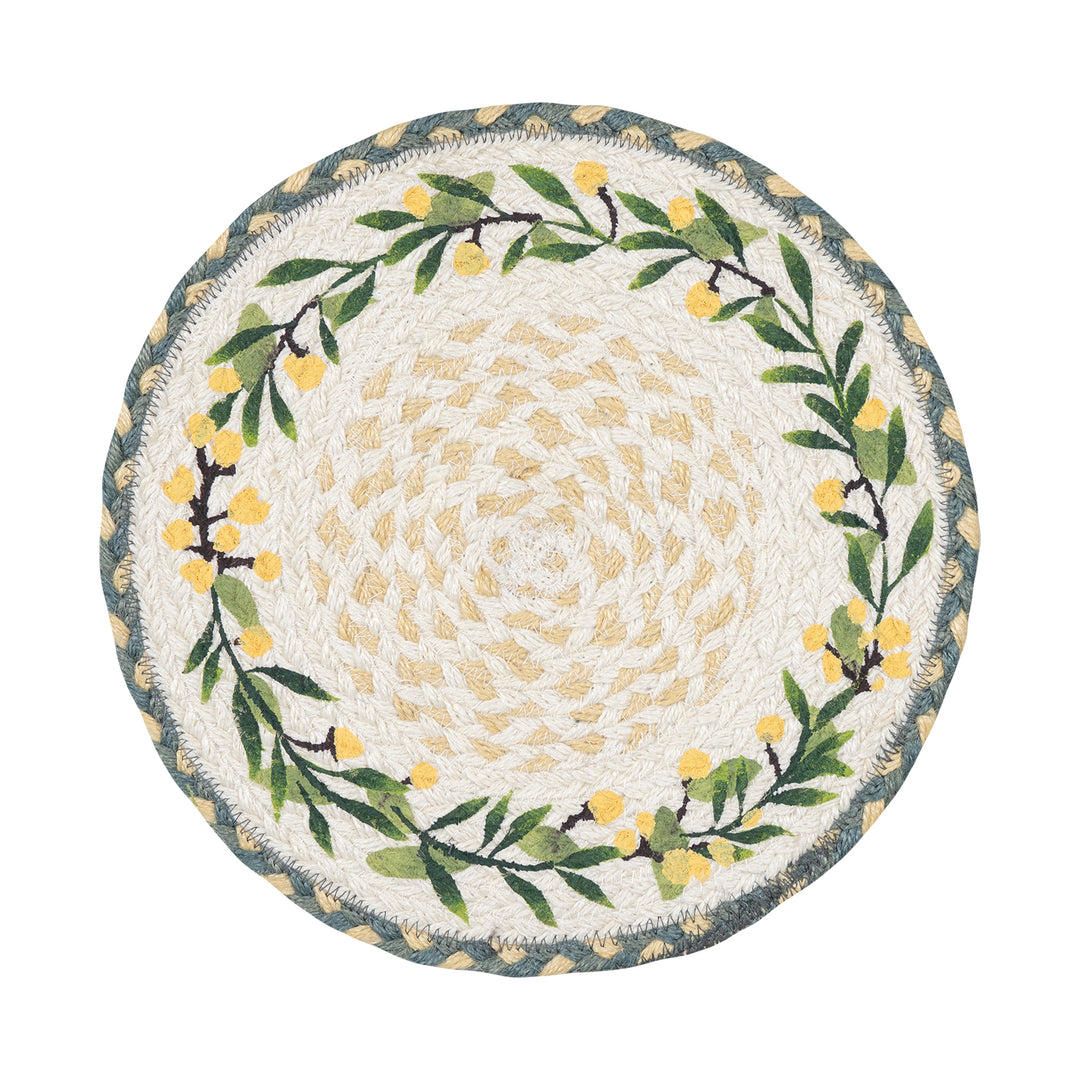 Mimosa Jute Coasters