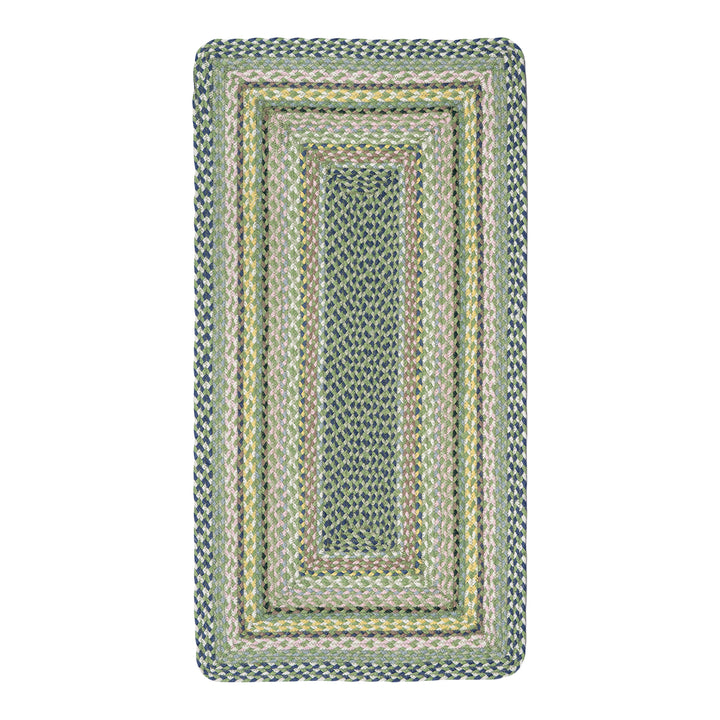Mint Oval Jute Rug