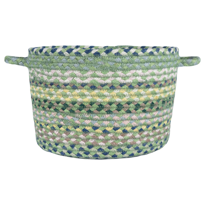 Mint Jute Basket