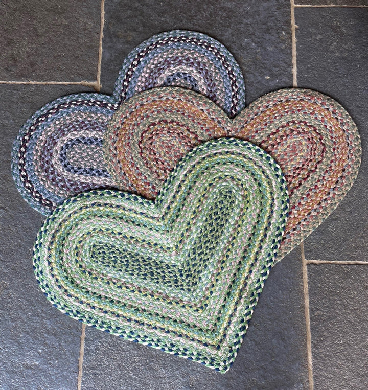 Mint Heart Rug