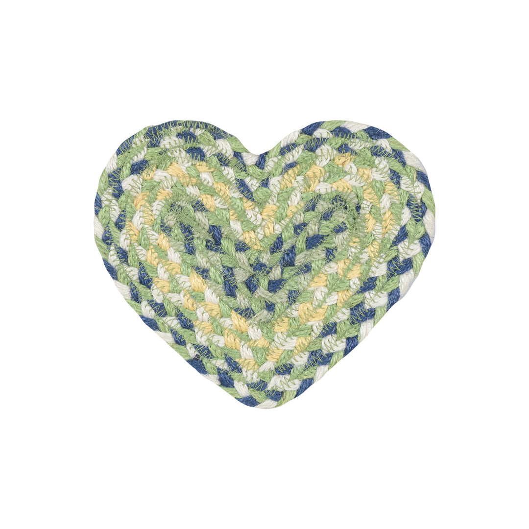 Mint Heart Coaster