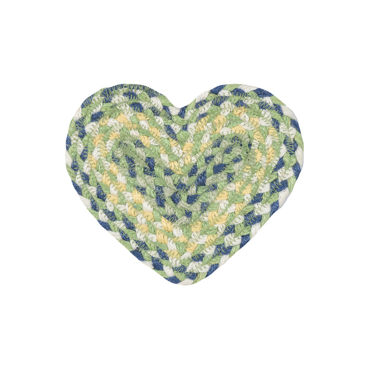 Mint Heart Coaster