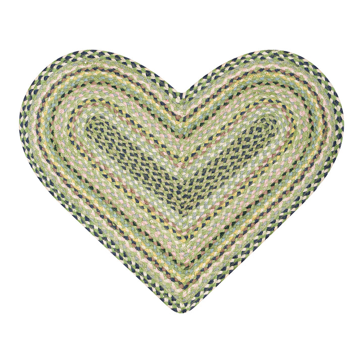 Mint Heart Rug
