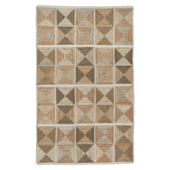 Natural Harlequin Jute Rug
