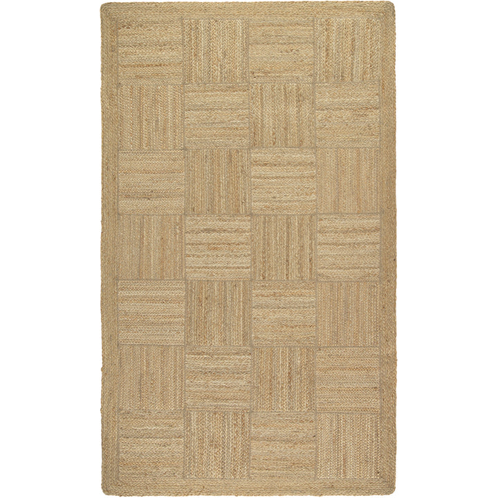 Natural Jute Tile Rug