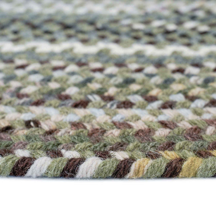 Olive Branch Oval Rug