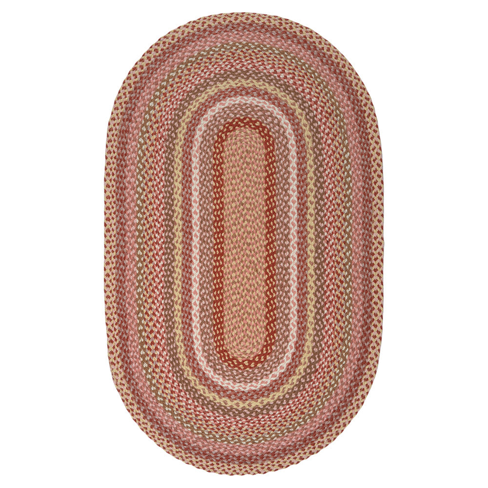 Coral Rectangle Jute Rug