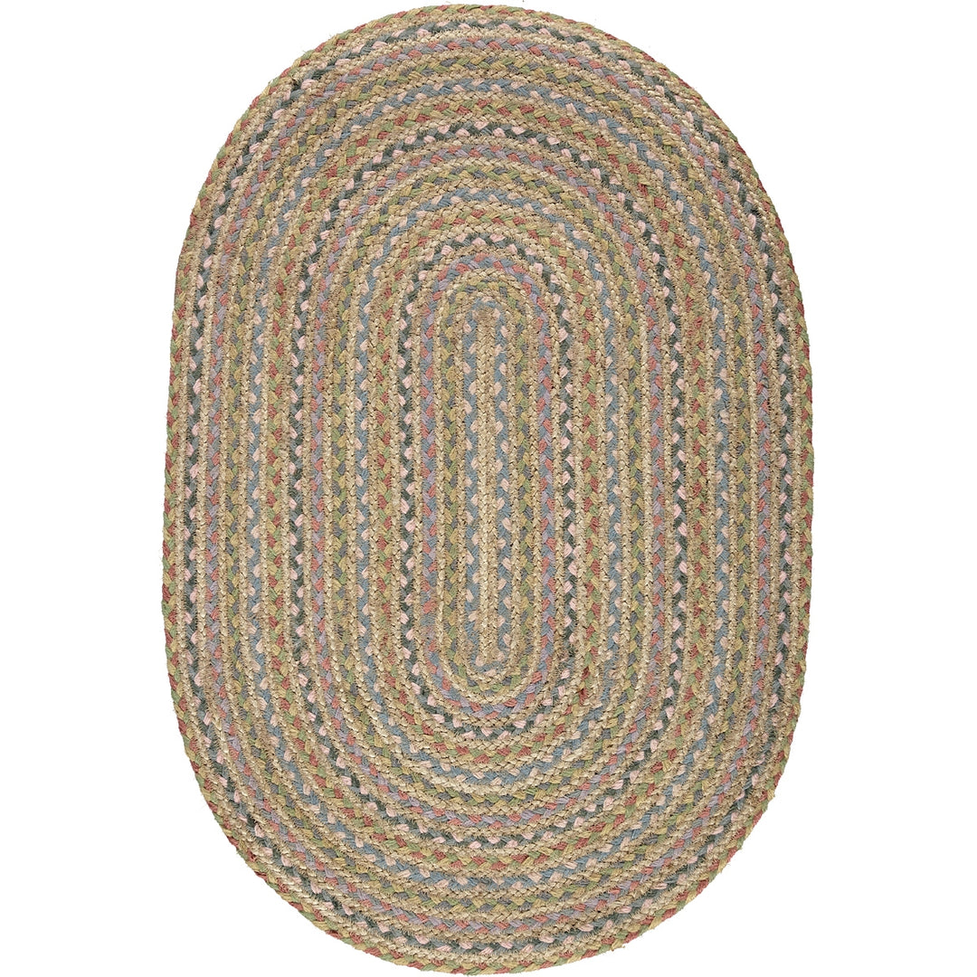 Pastel Fairisle Organic Jute