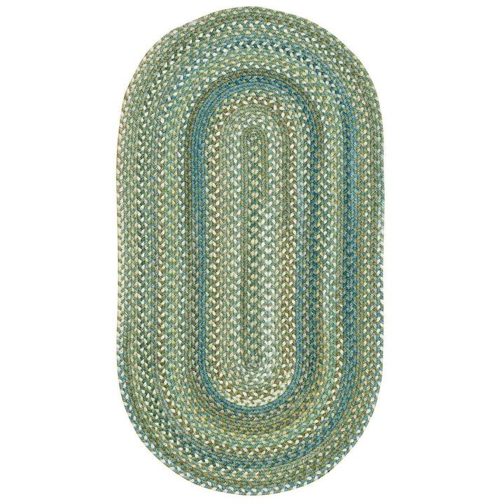 Pine Forest Oval Rug
