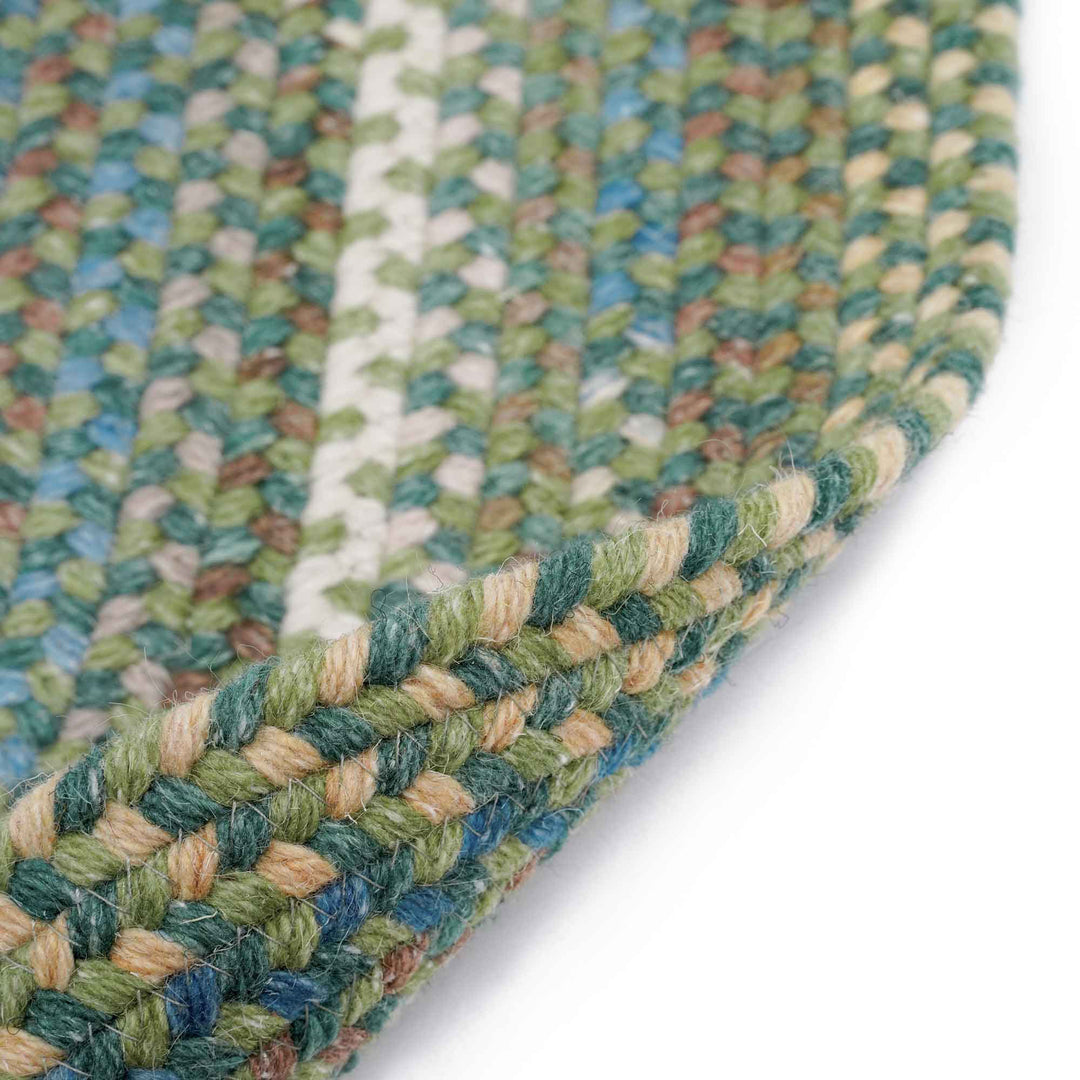 Pine Forest Oval Rug