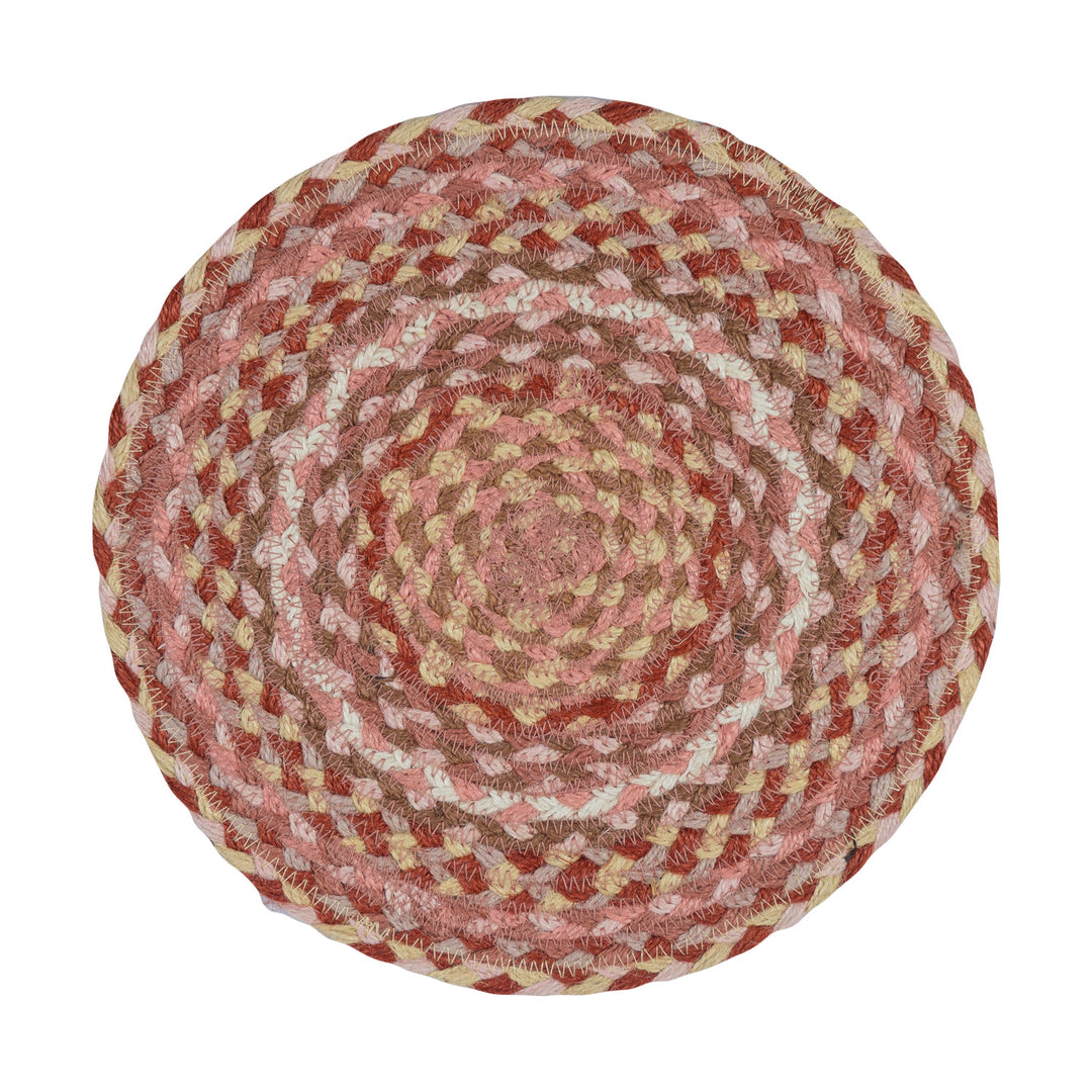 Coral Jute Table Runner
