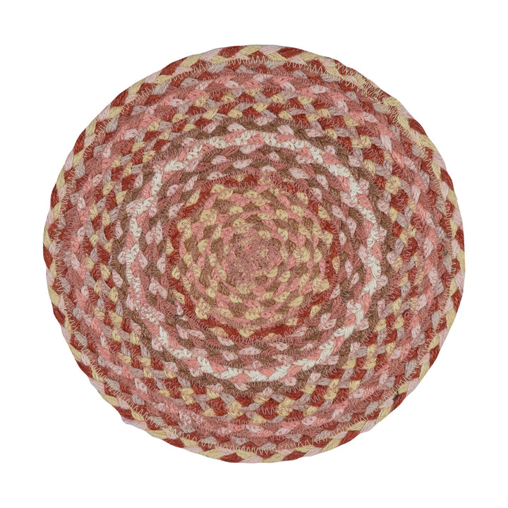 Coral Jute Table Runner