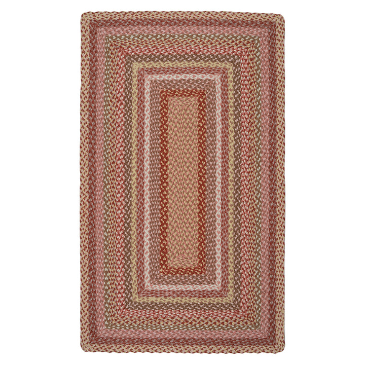 Coral Oval Jute Rug