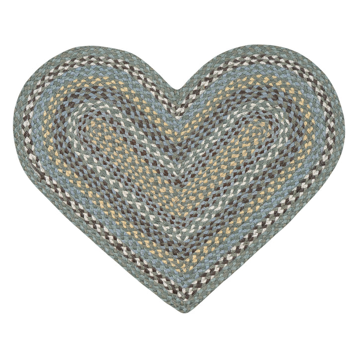 Seaspray Heart Rug