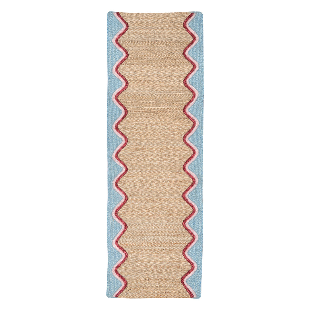 Sky Wave Jute Rug