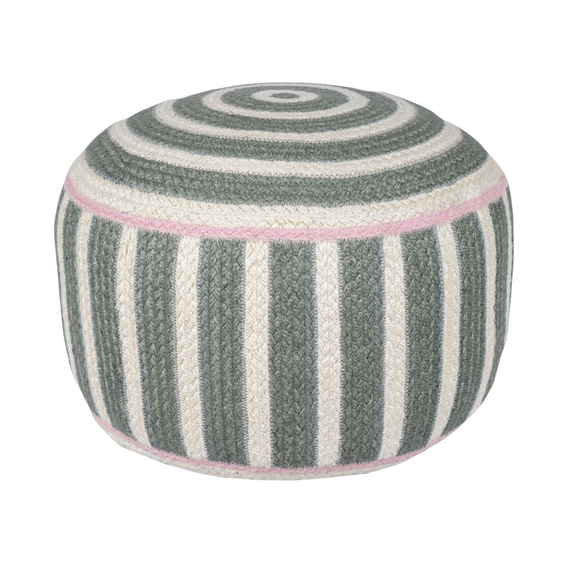 Fig Jute Pouffe Small